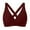 Wine, variant on Gubotare Bikini Top Women's Twist Front Bikini Top V Neck Push Up Padded Swimsuit Top Bathing Suits(AG,L)
