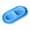 Blue, variant on Double Cat Bowl Set with Ant Moat for Indoor Outdoor Use, Non Food and Water Dishes for Cats and Small Dogs, 2 in 1 PP Pet Feeding Station for Home Kitchen Patio