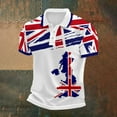 thumbnail image 1 of Haut de Ski à Manches Longues pour Hommes, Pack de Hauts d'Automne à Manches Longues pour Hommes, Chemise Rayée Décontractée Légère pour Hommes, Hauts et T-Shirts pour Hommes, Imprimé Drapeau UK Jack Décontracté, 1 of 3