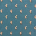 thumbnail image 4 of Plutus Brands Blue Plutus Beaded Motif Luxury Throw Pillow 24 in x 24in, Double Sided 24" x 24", 4 of 9