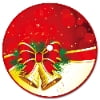 thumbnail image 2 of FlareFable 35 Inch Christmas Tree Skirt Decorations, with Santa Claus, Snowman, Reindeer Figurine Christmas Decorations,  Round Xmas Tree Skirt Cover for Christmas Party Mat Indoor, 2 of 37