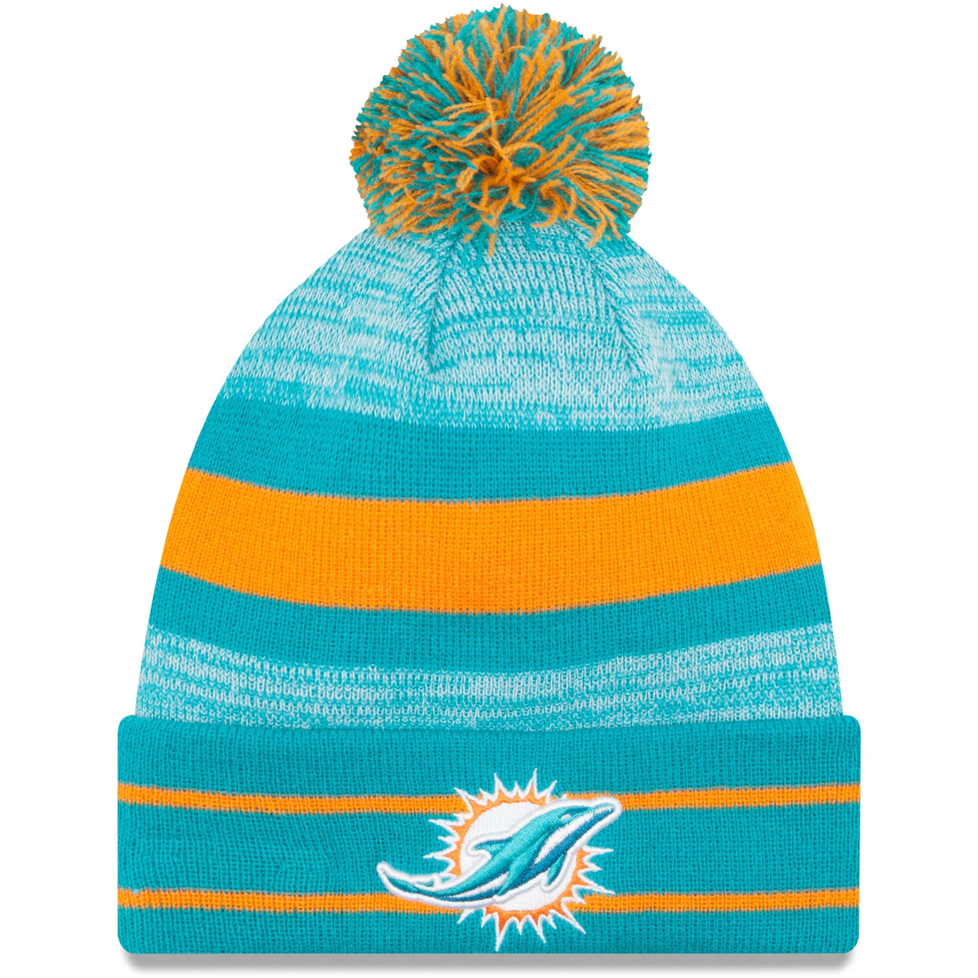 Men's New Era Aqua Miami Dolphins 