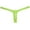 Apple Green, variant on Sexy Men's Ice Silk Bikini Thong Underwear Jockstrap G-string Micro Posing Hipster Lingerie Black M
