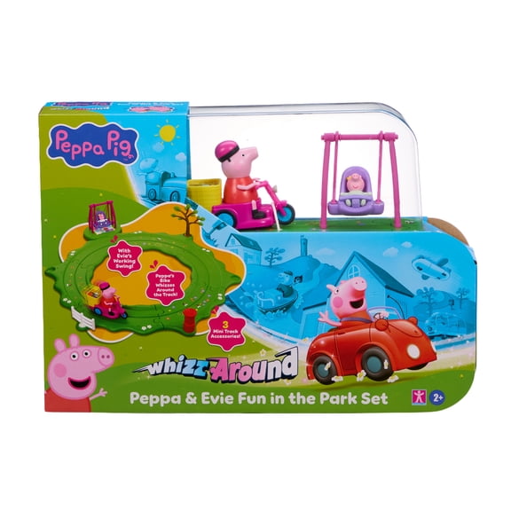 Peppa Pig Whizz-Around - Peppa & Evie Fun in the Park Set