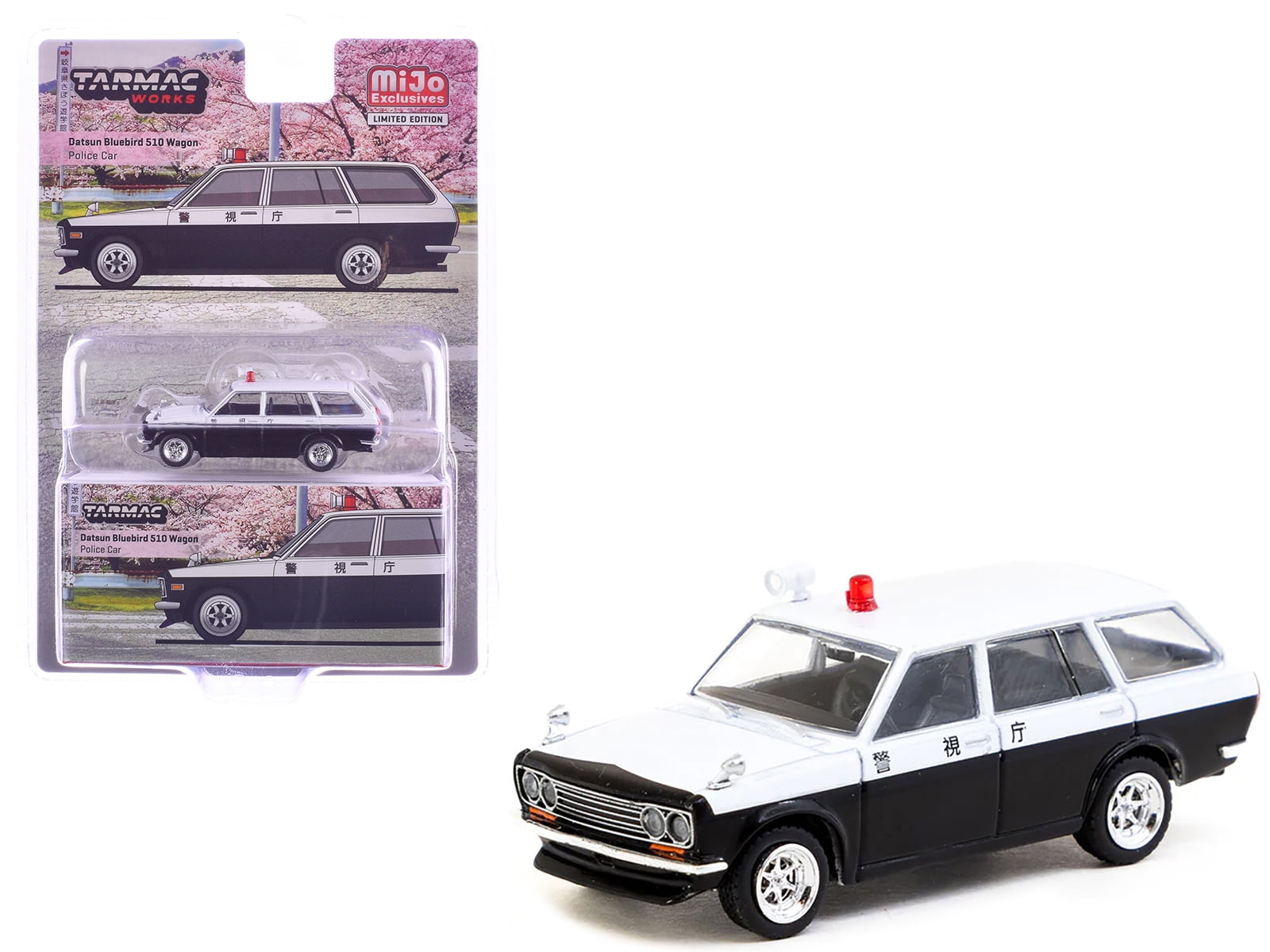 Datsun Bluebird 510 Wagon Yellow and White 
