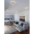 thumbnail image 2 of AFX - Cass - 38W 1 LED Flush Mount In Modern Style-17 Inches Wide-Satin Nickel, 2 of 3