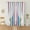 🔥 Multicolor#274, variant on Double Layer Gradient Striped Shade Curtain | Sheer Star Pattern | Multicolor Polyester 100x130cm | Light Blocking Privacy Panel for Bedroom Living Room | Dreamy Romantic Decor