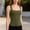 Blackish Green, variant on Wide Strap Tank Top Going Out Tops For Women Cute Simple Tops Sleeveless Tops For Women Wide Strap Tank Tops For Women Light Tank Tops For Women Spring Tank Top Weighted Vest Woman