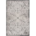 thumbnail image 2 of Rugs.com Outdoor Aztec Collection Rug – 5' x 8' Charcoal Gray Flatweave Rug Perfect For Living Rooms, Large Dining Rooms, Open Floorplans, 2 of 6