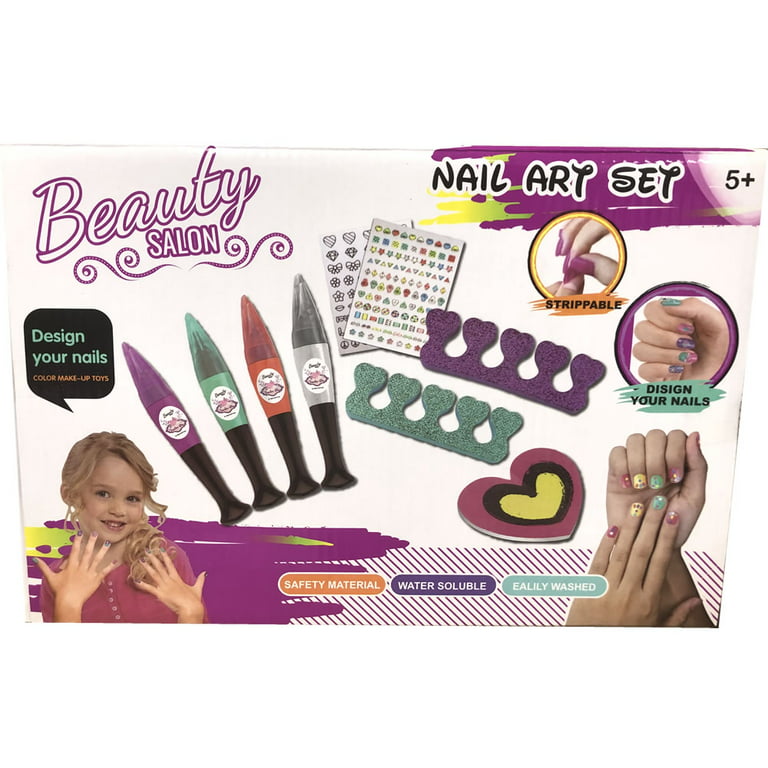 Lezen vijand weekend Beauty Salon Nail Art Set - Walmart.com