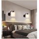 thumbnail image 3 of Aplique de pared 1 luz, accesorio de iluminación de pared moderno, luces de tocador de baño con lámpara de pared negra mate para espejo dormitorio cocina pasillo porche, 3 of 5
