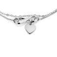 thumbnail image 2 of Vanbelle Sterling Silver Jewelry Multi-Layered Chain Bracelet with Infinity & Hanging Heart and Rhodium Plated for Women and Girls, 2 of 6