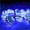 Blue, variant on Metal Ball String Lights, Indoor Grobe Ball String Lights 5m 50LED Indoor Outdoor Fairy Globe Lights USB