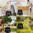 thumbnail image 6 of Collapsible Bucket,5 Gallon Portable Folding Water Portable Collapsible Wash Basin Folding Bucket Water Container Fishing Bucket for Travelling Camping Hiking Fishing Gardening, 6 of 8