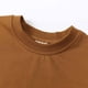 thumbnail image 3 of Body De Bebé Canastilla Onesies Para Niños Pequeños Otoño Primavera Niñas Niños Lindo Mameluco Manga Larga Botón Sudadera Monos Café Odeerbi LM103-2570, 3 of 8