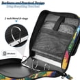 thumbnail image 4 of FORMRS Zipper Binder with Shoulder Strap 2-inch Ring 500 Sheet Capacity File Bag, Art Path, 4 of 5
