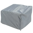 thumbnail image 3 of RENACLIPY 4-Piece Boat Seat Covers Grey 210D Coated Oxford Fabric Protects Against, 3 of 6