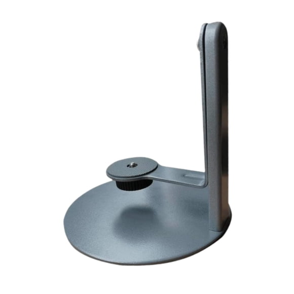 Soporte para proyector de escritorio, resistente al desgaste, con tornillo de 1/4". Gris