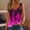 Purple, variant on Vivianyo HD Trendy Women's Sleeveless Tank Tops Women's Printed Camisole Sleeveless T-shirt Loose Tank Top