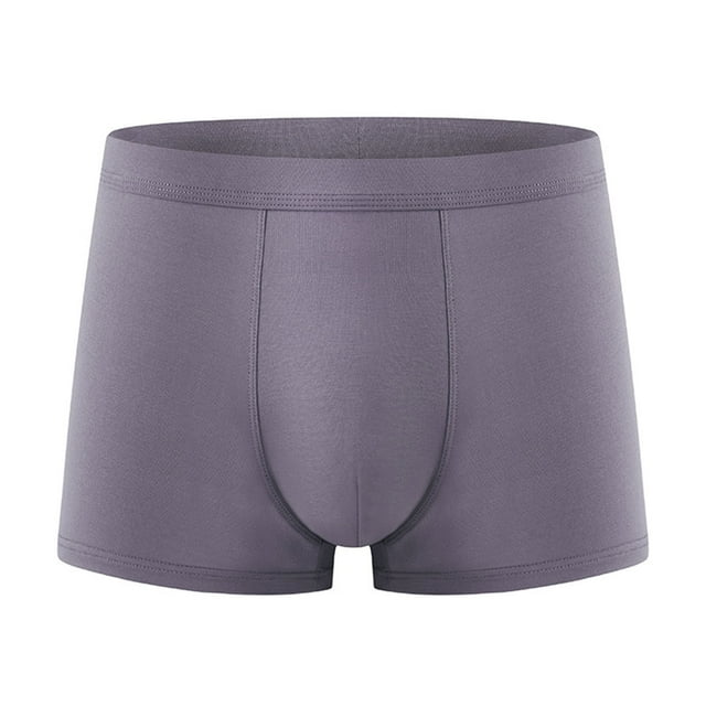 Men's Trunks for Men, Breathable High-Elastic Modal Fabric, Mid-Rise Flat-Seam Design, Moisture-Wicking, Soft Comfort Fit, All-Season Wear