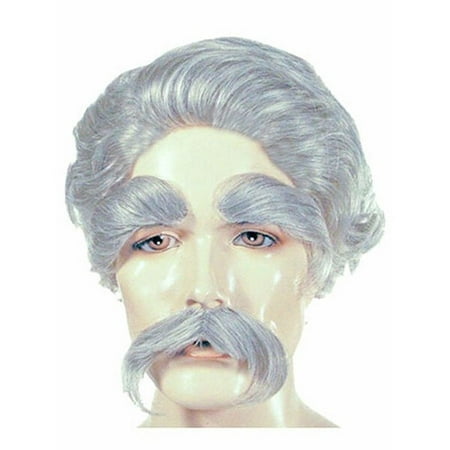 Men's Mark Twain Costume Wig