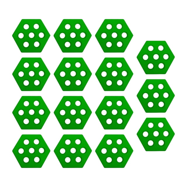 15x Almohadillas de Tracción para Tablas de Surf, Almohadillas para Cubierta, Agarre Profesional para Cubierta Sin Cera para Tablas Cortas de Paddle B Verde DYNWAVEMX Almohadillas para tablas de surf
