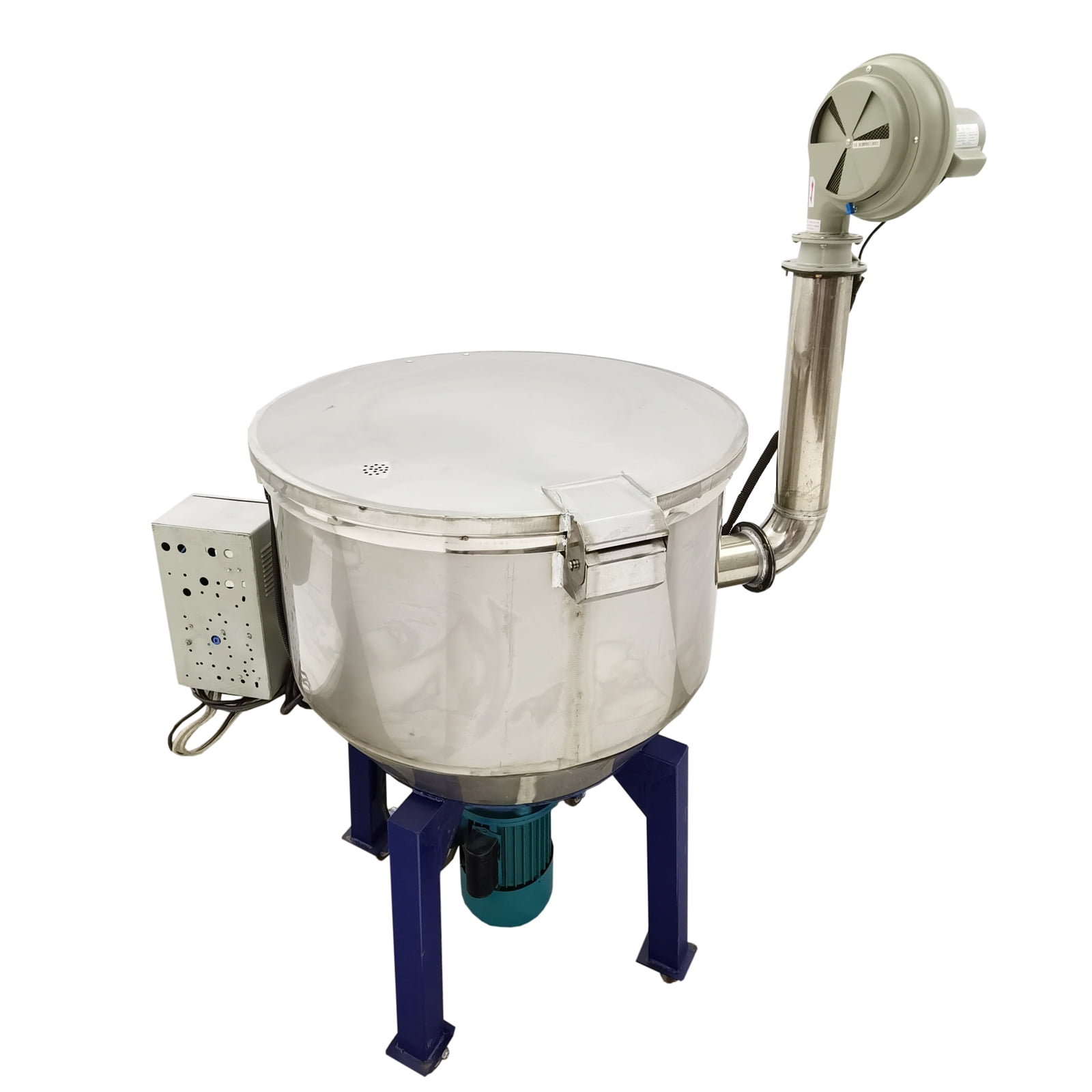 100kg Industrial Blender Mixer Vertical Color Mixer Powder Plastic Granule Mixing Machine 220V
