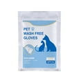 thumbnail image 2 of Gnmfd 12PC Disposable Pet Gloves, Bathing, Cleaning, Grooming, Massage for Cats and Dogs, Easy to Use, Portable, Hair Removal, Outdoor or Indoor Pet Care Supplies, 2 of 9