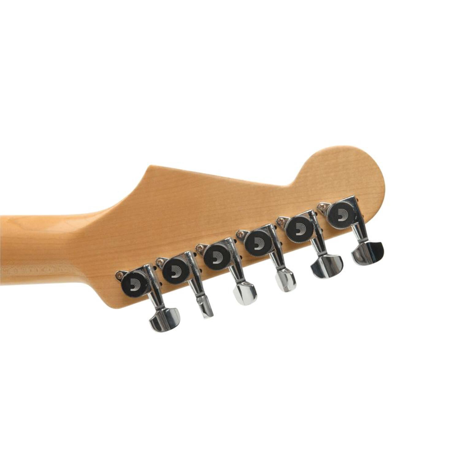 D'Addario Auto-Trim Tuning Machines, 6 In-Line Setup, Chrome