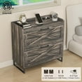 thumbnail image 4 of Conate 2 Drawer Farmhouse File Cabinet, Lateral Filing Cabinet with Charging Station for Home Office, Letter / Legal / A4 Size Hanging Files, 4 of 7
