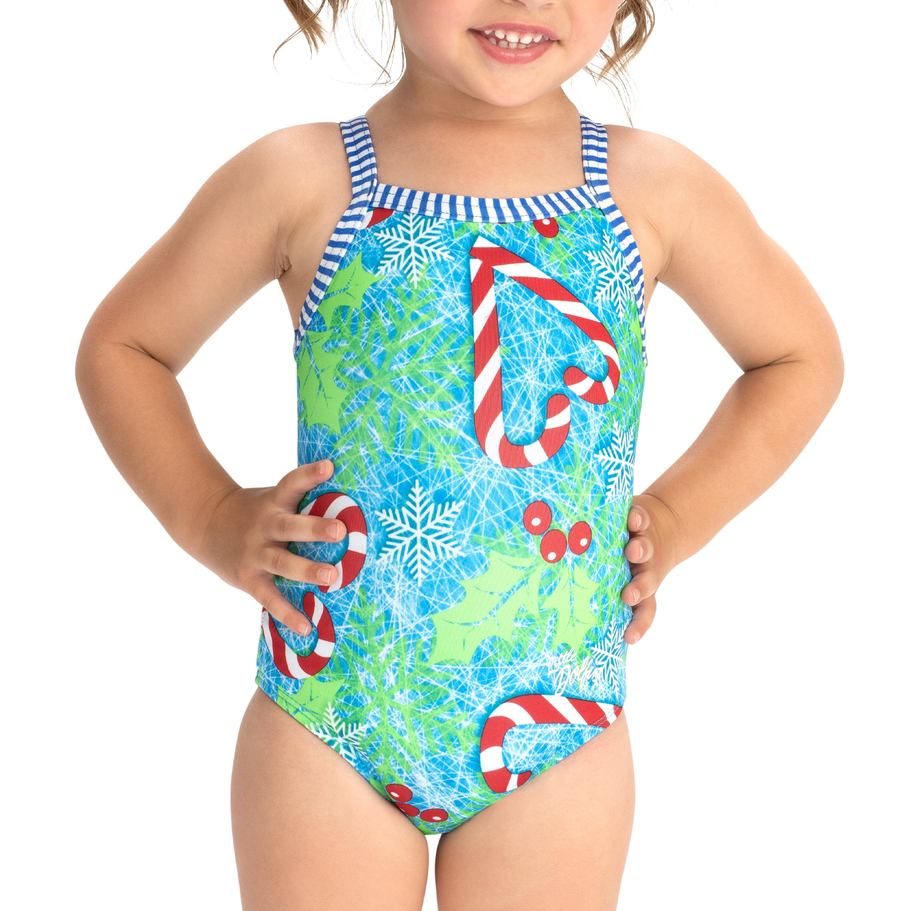 Dolfin Uglies Girls Swimwear Closed Back One Piece Swimsuit
