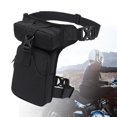 thumbnail image 3 of Aoanydony Waist Leg Pouch Bag for Hiking Climbing Casual Daypack Stylish Black 28 x 13 x 38cm, 3 of 6