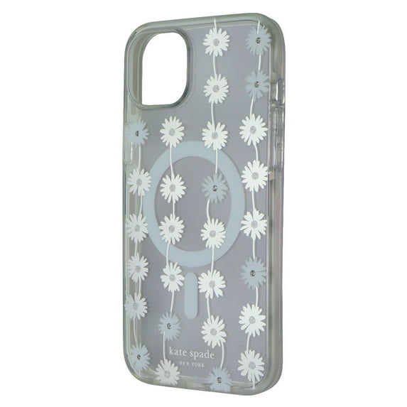 Open Box Kate Spade Case for MagSafe for Apple iPhone 15 Plus - Daisy Chain Iridescent