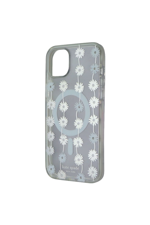 Open Box Kate Spade Case for MagSafe for Apple iPhone 15 Plus - Daisy Chain Iridescent