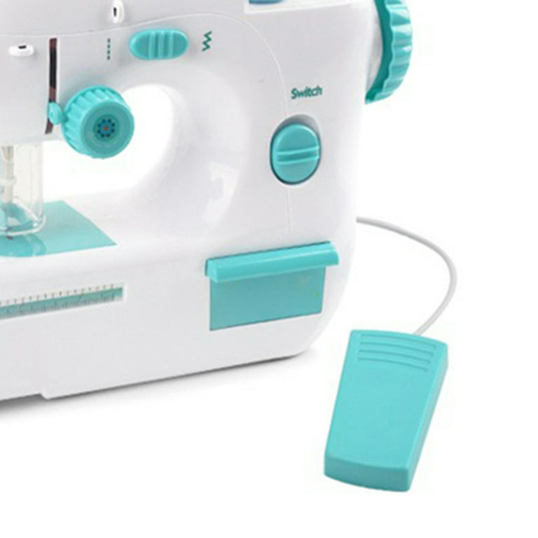 BORDSTRACT Sewing Machine for Kids, Portable Electric Mini Size Children  Sewing Machine Toy for Children 4 Aged and Up Educational Interesting Toy
