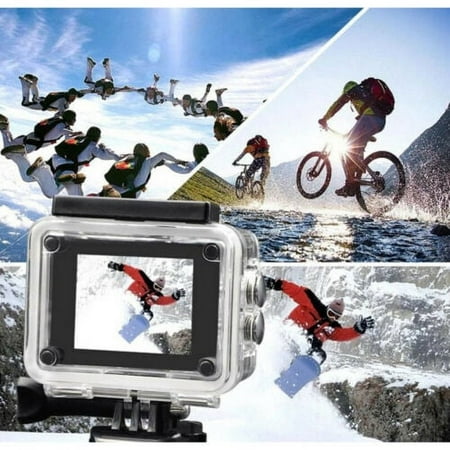 Image of Jinyi Wifi 1080P 4K Ultra Hd Sport Action Camera Dvr Dv Waterproof Camcorder+Case