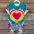 thumbnail image 4 of XMMSWDLA T-Shirts pour Femmes Manches Courtes Col Rond Basique Tee Tops Blouse Rose Printemps Tops pour Femmes 2024, 4 of 5