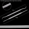 thumbnail image 2 of ORUYROP 2PCS Ingrown Toenail File and Lifter with Storage Case,100% Stainless Steel ingrown toenail Tool,Double Sided Professional Grade Nail Cleaner Tool, 2 of 7