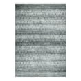 thumbnail image 2 of ZACOO 9' x 12' Geometric Abstract Area Rug Boho Trellis Carpet Low Pile Non-Slip Non-Shedding Rugs Modern Diamond Rug Indoor Foldable Floor Cover, Gray, 2 of 7