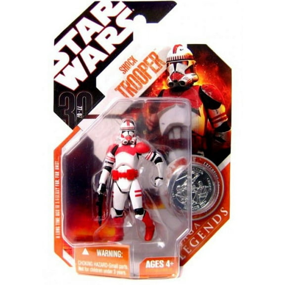 Star Wars Saga Legends 2007 30th Anniversary Shock Trooper Action Figure
