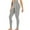 Gray, variant on GERsome Leggings for Women High Waisted Full Length Tummy Control Yoga Pants with Pockets Solid Color Workout Cycling Tights S-3XL