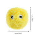 FACEGA Fluffy Cat Toy Balls Interactive Chirping Balls with Lifelike