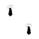 thumbnail image 3 of Corbata para mascotas Methold decoración Negro S31cm 2piezas, 3 of 6