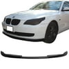 Ikon Motorsports Compatible with 08-10 E60 LCI 530 525 535 H Style PU Front Bumper Lip Spoiler Poly Urethane