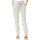thumbnail image 1 of Almost Famous Pantalones jogger casuales rasgados para mujer, gris, extra pequeño Almost Famous Persona que practica jogging, 1 of 1
