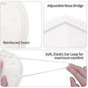 BYD Care KN95 Foldable Respirator Mask (Box of 50), GB2626, Latex-Free