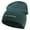 Dk Green, variant on Moto Race Embroidered 8 Inch Short Beanie - Dk Green OSFM