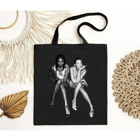 vintage Kate Moss and Naomi Campbell After Party Champion Brand Tote Bag-TH4199