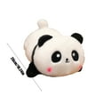 thumbnail image 3 of Plush Sleeping Animal Doll, Panda Corgi Kitty Companion, Soft Stuffed Bedtime Pillow, Children Cuddle Toy, Decorative Ornament, Imaginative Play Gift, 3 of 6