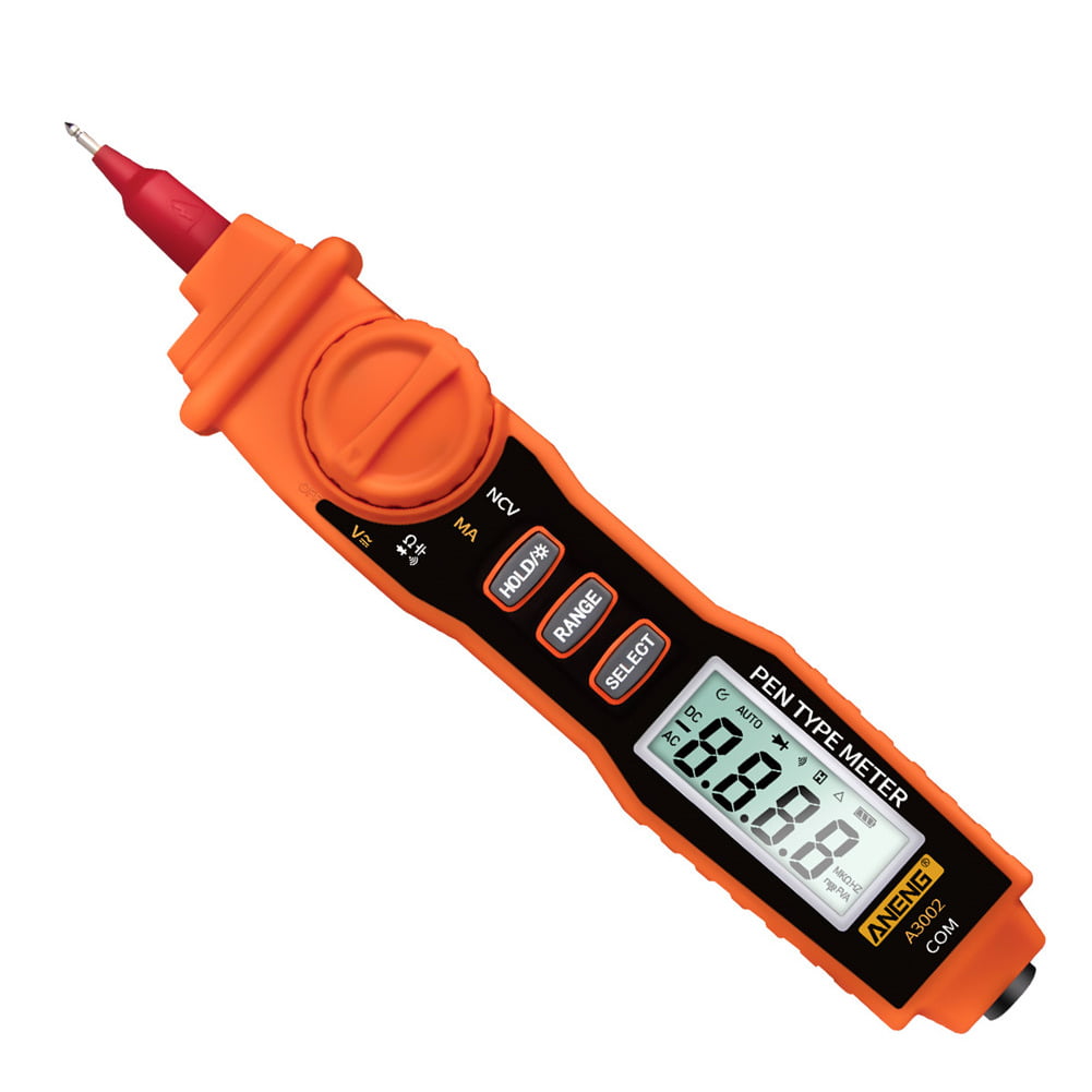 Pen Type 4000 Counts Data Hold Voltage Detector Non Contact Digital Multimeter